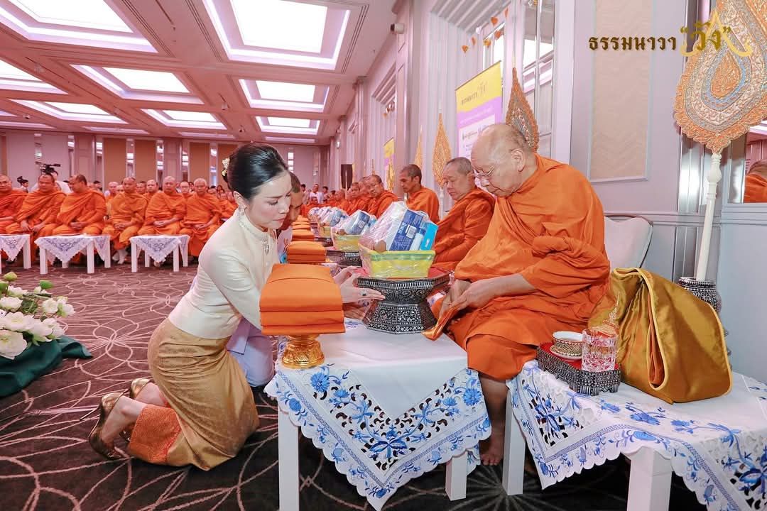 เจ้าคุณพระสินีนาถ พิลาสกัลยาณี เป็นผู้แทนพระองค์ในพิธีเปิดโครงการ “เรือหลวงแห่งธรรมสู่การตื่นรู้ยุโรป” ณ เยอรมนี