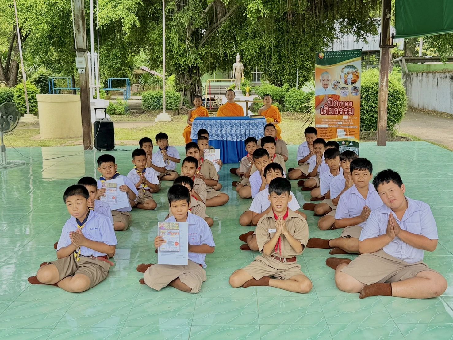 ธุดงคสถานพัฒนานิคม เชิญร่วมโครงการบรรพชาสามเณรภาคฤดูฝน ๑๐–๒๐ ตุลาคม ๒๕๖๘