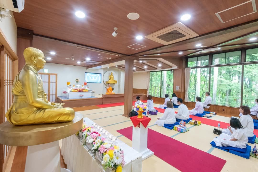 ร่วมอนุโมทนาบุญกับคณะสงฆ์และเจ้าหน้าที่วัดพระธรรมกายกุมมะ วันอาทิตย์ต้นเดือน 1 มิถุนายน 2568