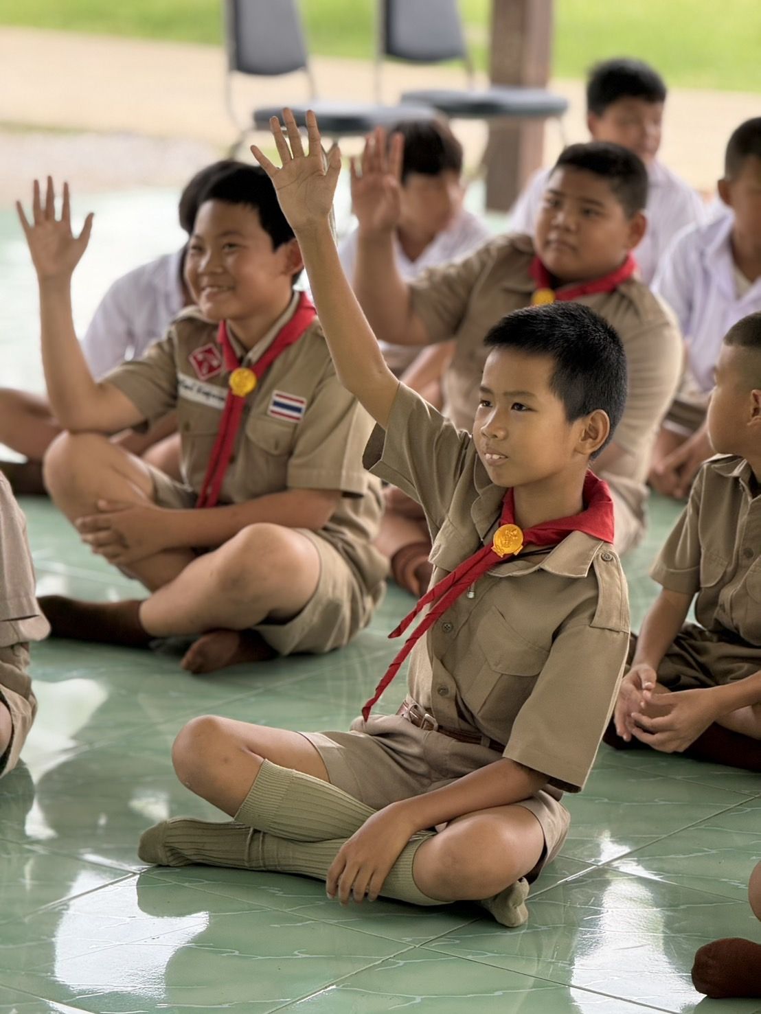 ธุดงคสถานพัฒนานิคม จัดค่ายคุณธรรม โรงเรียนน้ำสุดวิไลประชาสรรค์ นักเรียนเข้าร่วม ๑๓๑ คน