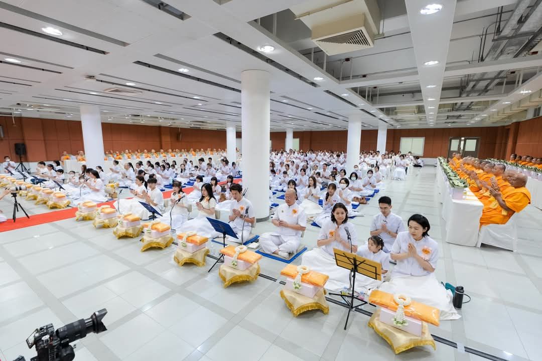 สโมสรซุปเปอร์คิดส์ ถวายมหาสังฆทานพระ 100 รูป ปีที่ 6 ณ วัดพระธรรมกาย