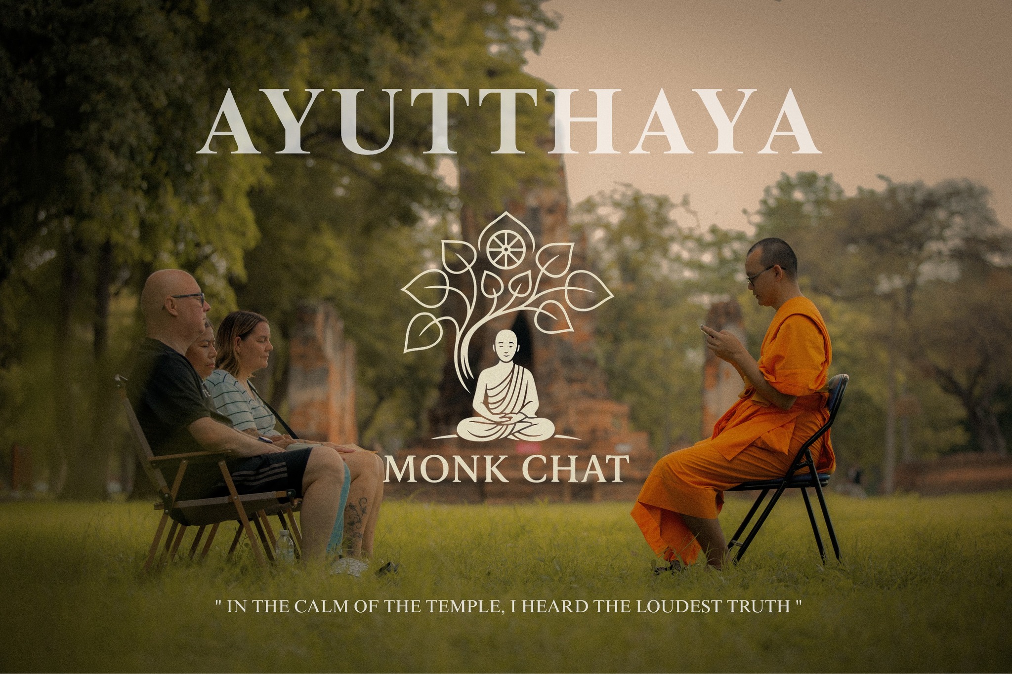 กิจกรรม Monk Chat ครั้งที่ 21 ณ วัดมหาธาตุ อยุธยา ต้อนรับชาวไทยและชาวต่างชาติกว่า 60 คน ร่วมสนทนาธรรมและฝึกสมาธิ
