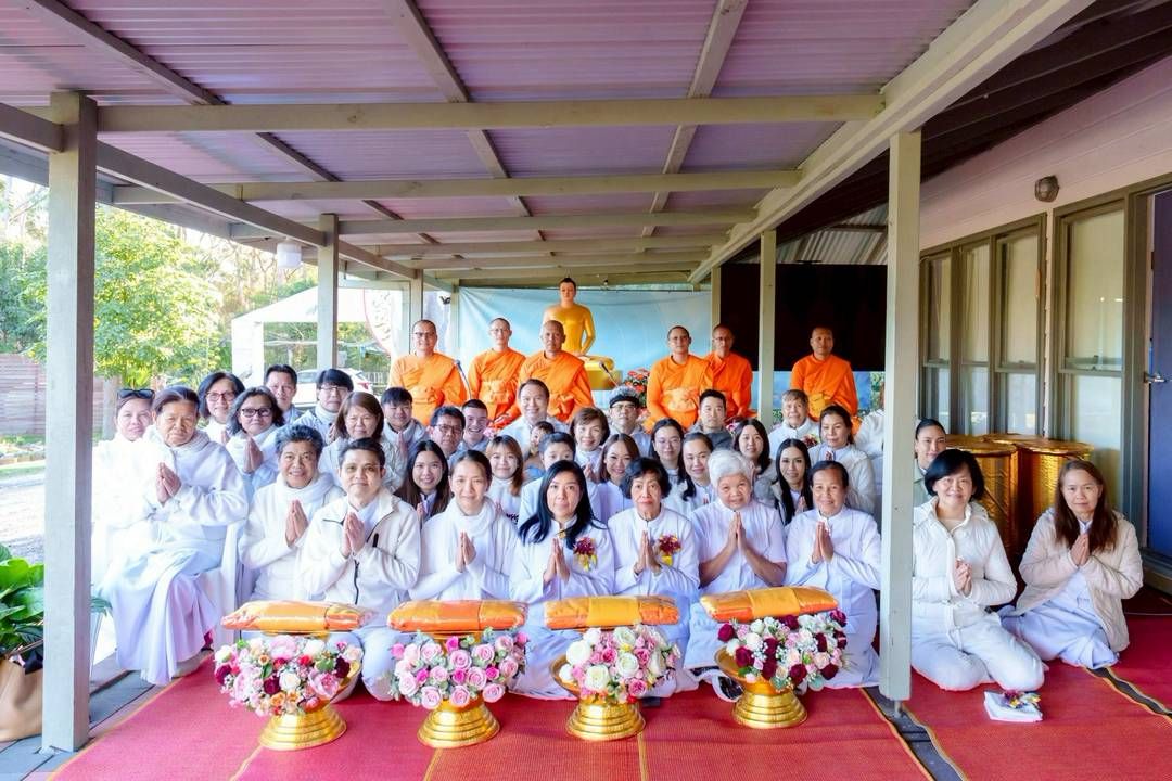 พิธีบูชาข้าวพระ ณ วัดพระธรรมกายนครซิดนีย์ ประเทศออสเตรเลีย วันอาทิตย์ที่ 1 มิถุนายน พ.ศ.2568