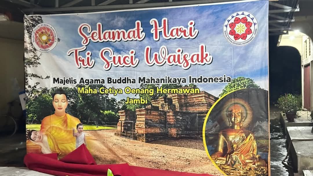 แสงแห่งศรัทธาในแดนอุษาคเนย์: บทเรียนและแรงบันดาลใจจากงานวิสาขบูชาที่วัดพุทธจามบี ประเทศอินโดนีเซีย