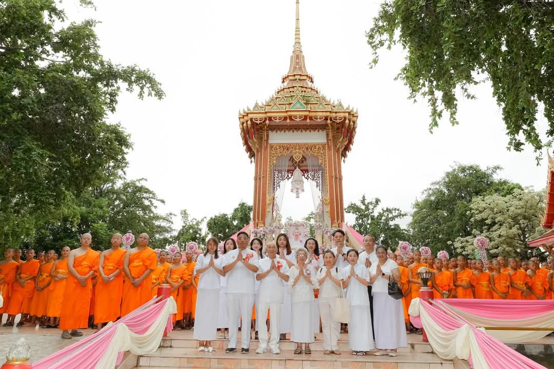 สวดพระอภิธรรม และชำระร่าง กัลฯเพ็ญสินี สุวรรณทวีโชติ อายุ 74 ปี ณ วัดกลางคลองสาม จ.ปทุมธานี