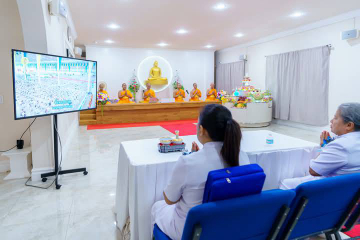 วัดพระธรรมกายปาล์มบีช จัดงานบุญบูชาข้าวพระ