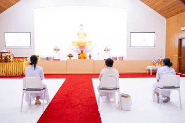 วัดพระธรรมกายมินเนโซตา จัดงานบุญวันอาทิตย์