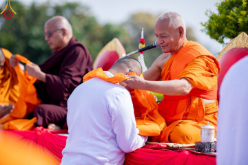 ไทยร่วมกับเนปาลจัดบรรพชาสามเณร 500 รูป ณ ลุมพินี สถานที่ประสูติพระสัมมาสัมพุทธเจ้า