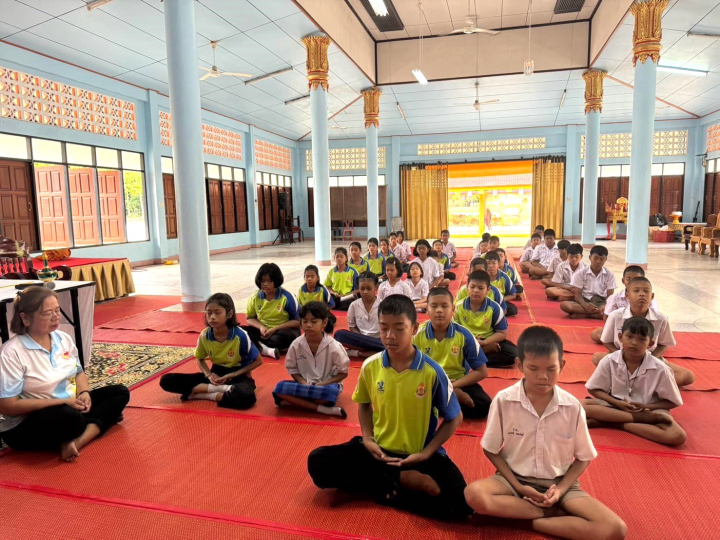 นักเรียนจังหวัดปัตตานี ร่วมกิจกรรมเครือข่ายเยาวชนรักษ์บวร ประจำเดือนมีนาคม