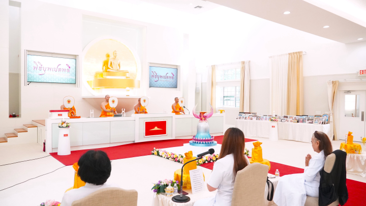 วัดพระธรรมกายฟลอริดา จัดพิธีบุพเปตพลี