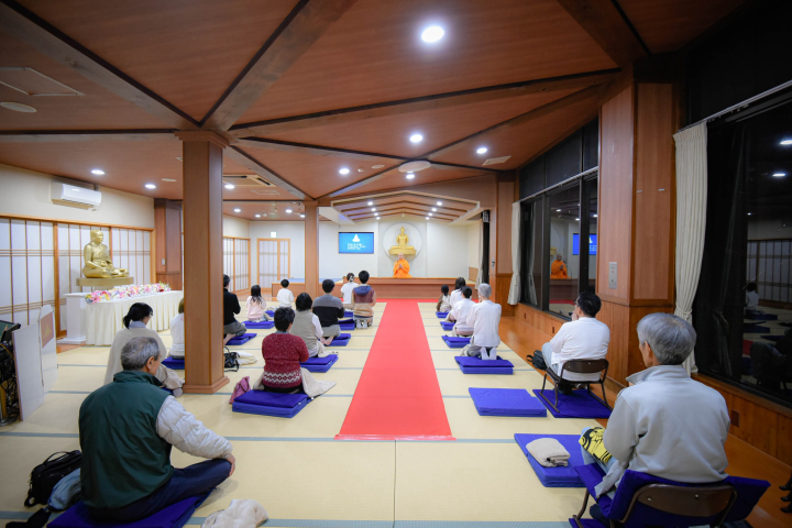 วัดพระธรรมกายกุมมะ จัดปฏิบัติธรรมสุดสัปดาห์แก่ชาวท้องถิ่น 