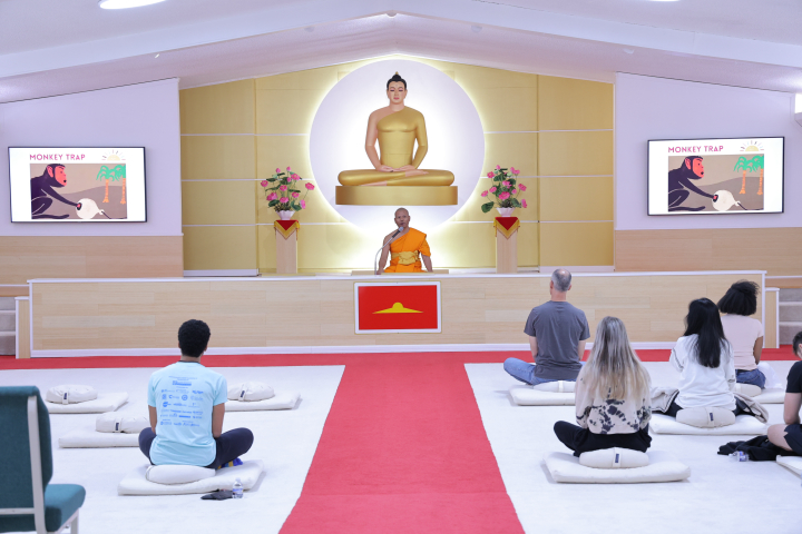 วัดพระธรรมกายจอร์เจีย จัดกิจกรรมนั่งสมาธิสำหรับชาวท้องถิ่น