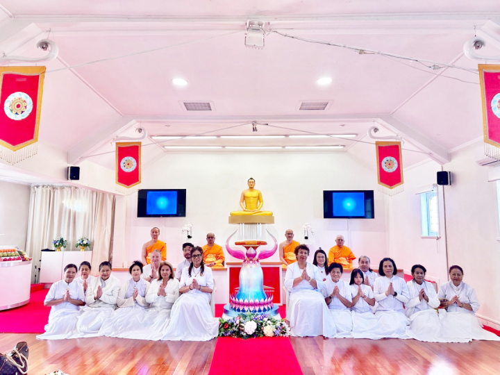 วัดพระธรรมกายโอ๊คแลนด์ จัดงานบุญบูชาข้าวพระ