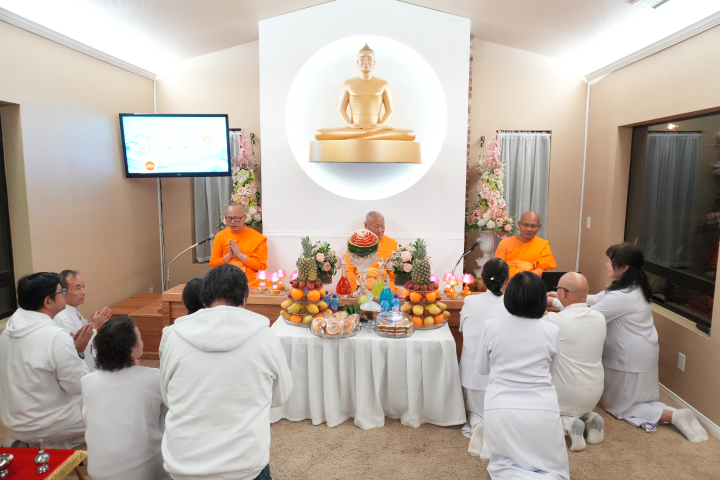 วัดภาวนาซานดิเอโก จัดงานบุญบูชาข้าวพระ