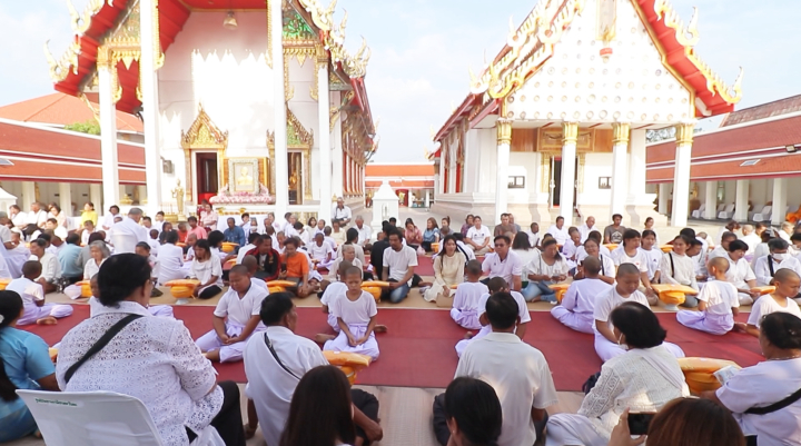 ศูนย์ปฏิบัติธรรมพระมงคลเทพมุนี จัดบรรพชาสามเณรในโครงการบรรพชาสามเณรทั่วไทย