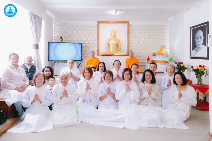 วัดพระธรรมกายเวลลิงตัน จัดงานบุญทอดผ้าป่าบำรุงวัด