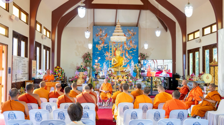 พิธีเปิดโครงการอบรมก่อนสอบบาลีสนามหลวง ประจำปี 2568 ณ วัดไทยลอสแองเจลิส