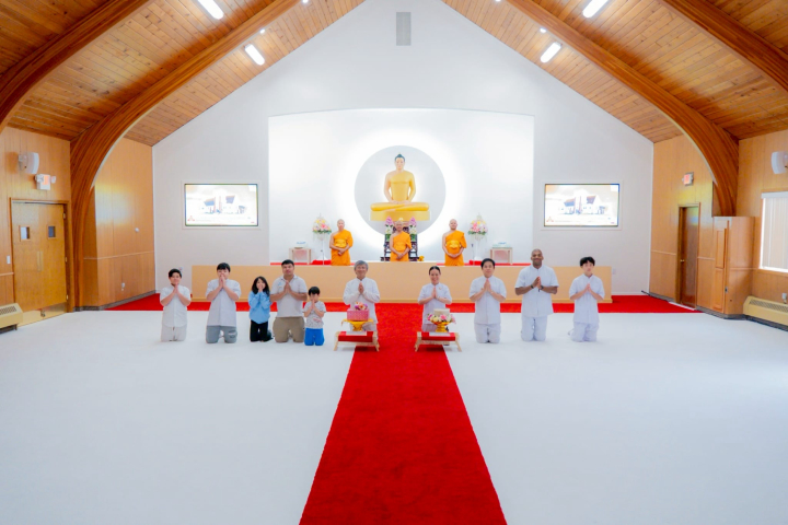 วัดพระธรรมกายมินเนโซตา จัดงานบุญวันอาทิตย์