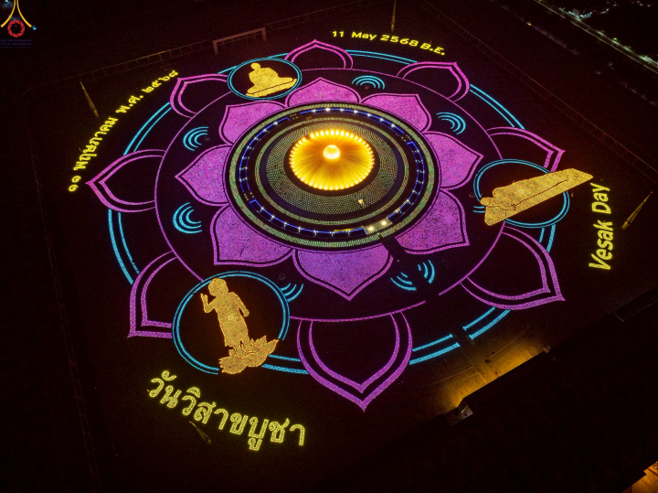 The Celebration of Vesak Day 2025 at Wat Phra Dhammakaya