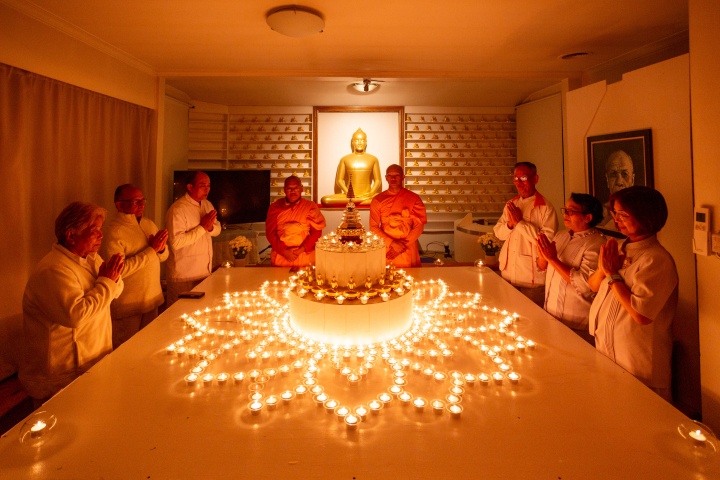 วัดพระธรรมกายเวลลิงตัน จัดงานวันวิสาขบูชา 