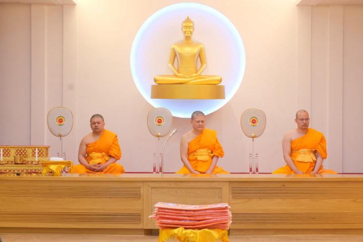 วัดพระธรรมกายบูโรส จัดพิธีบุพเปตพลี