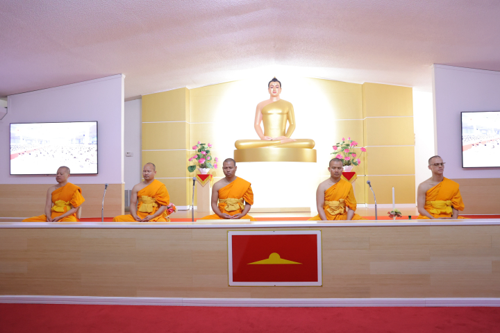 วัดพระธรรมกายจอร์เจีย จัดงานบุญบูชาข้าวพระ