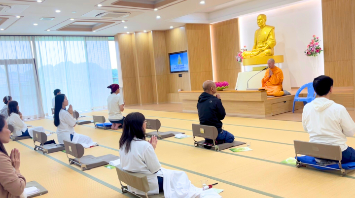วัดป่าธรรมกายนานาชาติโทชิหงิ จัดปฏิบัติธรรมรุ่น ที่ 119