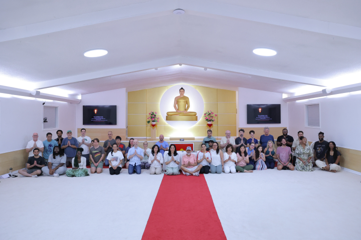 วัดพระธรรมกายจอร์เจีย จัดกิจกรรมนั่งสมาธิสำหรับชาวท้องถิ่น