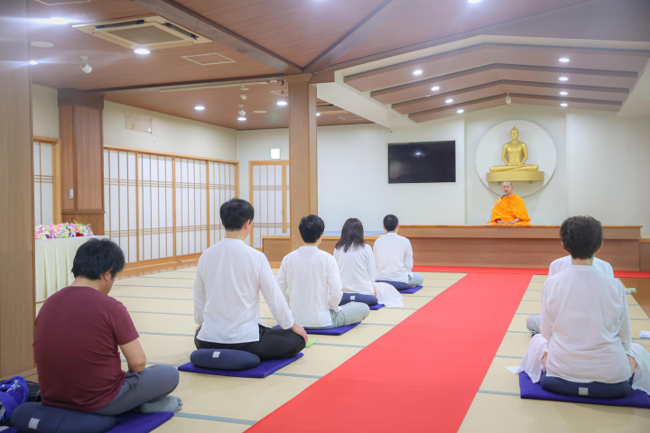 หมู่บ้านปฏิบัติธรรมญี่ปุ่น วัดพระธรรมกายกุมมะ จัดปฏิบัติธรรมสุดสัปดาห์แก่ชาวท้องถิ่น