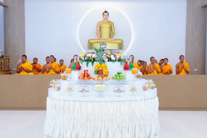 ศูนย์ปฏิบัติธรรมภาคใต้ จัดพิธีบูชาข้าวพระ