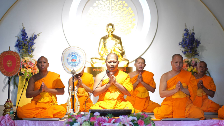พิธีทอดผ้าป่าสามัคคี เพื่อสร้างหอฉัน ครั้งที่ 13 ณ ศูนย์การศึกษาจอมบึง