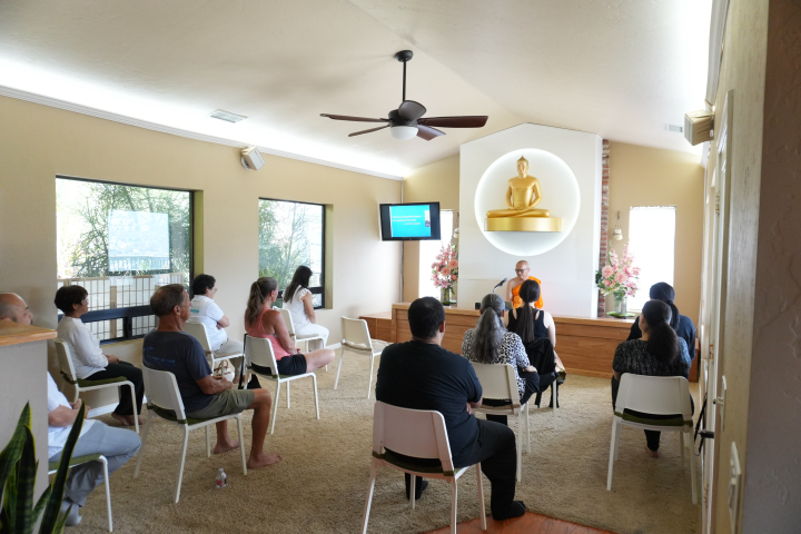 วัดภาวนาซานดิเอโก จัดโครงการ Half-Day Meditation Retreat