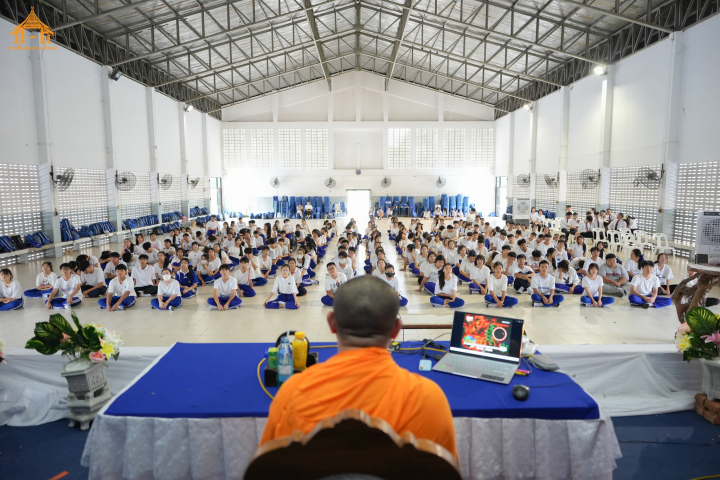 กิจกรรมค่ายอบรมคุณธรรมนักเรียน โรงเรียนสันทรายวิทยาคม จ.เชียงใหม่