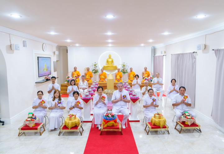 วัดพระธรรมกายปาล์มบีช จัดงานบุญวันอาทิตย์