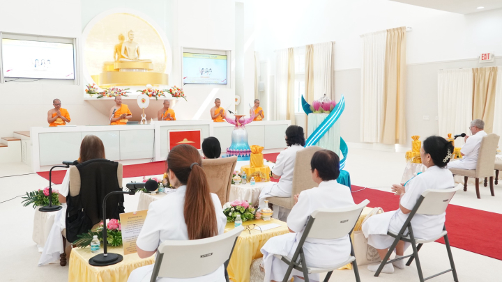 วัดพระธรรมกายฟลอริดา จัดงานบุญวันอาทิตย์