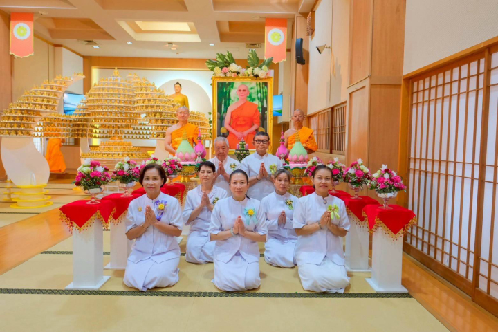 วัดพระธรรมกายคานากาว่า จัดงานบุญวันธรรมชัย