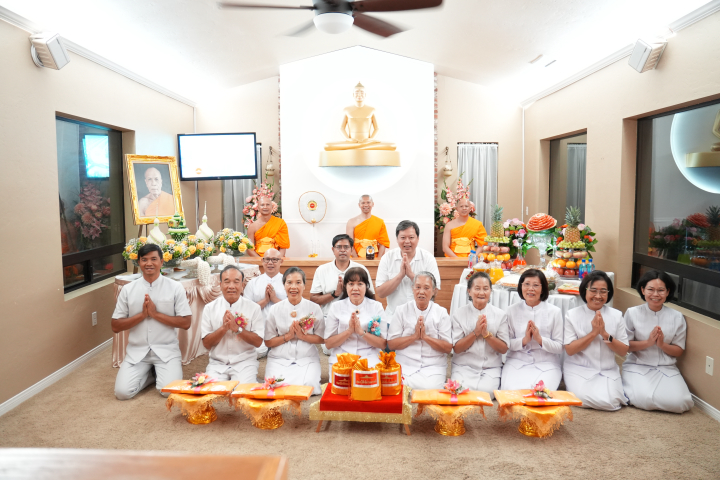 วัดภาวนาซานดิเอโก จัดงานบุญบูชาข้าวพระ