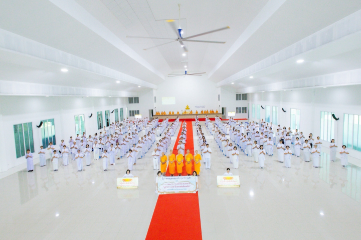 ศูนย์อบรมเยาวชนลาดหลุมแก้ว จัดอบรมโครงการอุบาสกแก้ว อุบาสิกาแก้ว รุ่นที่ 1