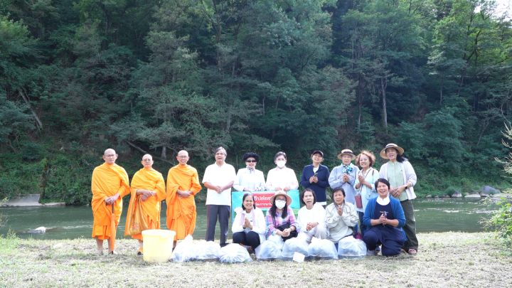 วัดภาวนานางาโน่  จัดพิธีปล่อยปลา และถวายคิลานเภสัช