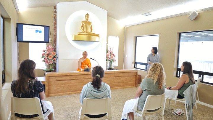 วัดภาวนาซานดิเอโก จัดโครงการ Half-Day Meditation Retreat