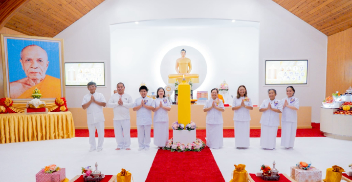 วัดพระธรรมกายมินเนโซตา จัดงานบุญบูชาข้าวพระ