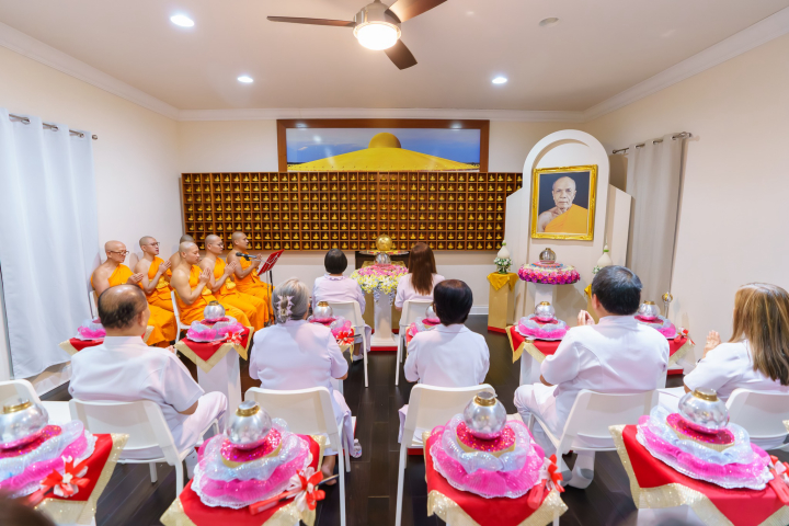 วัดพระธรรมกายปาล์มบีช จัดงานบุญบูชาข้าวพระ