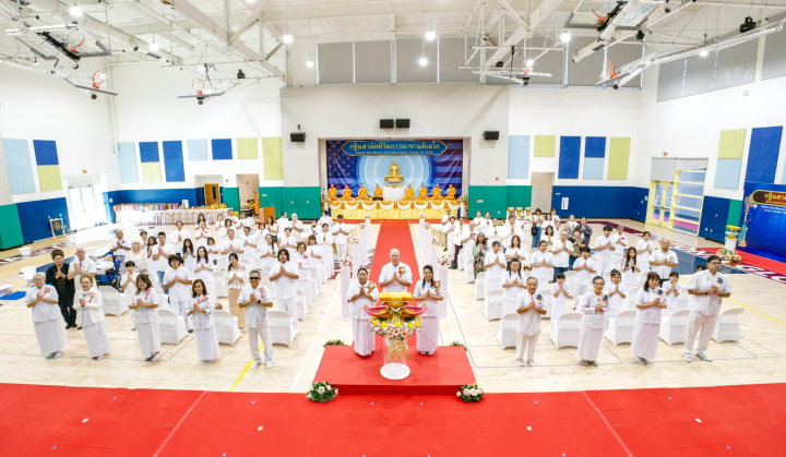 วัดภาวนาซานดิเอโก จัดงานบุญพิธีทอดกฐินสามัคคี