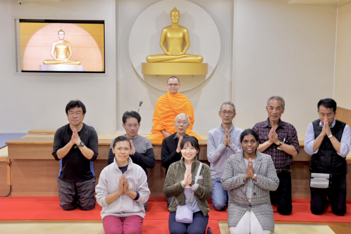 หมู่บ้านปฏิบัติธรรมญี่ปุ่น วัดพระธรรมกายกุมมะ จัดปฏิบัติธรรมให้กับชาวท้องถิ่น