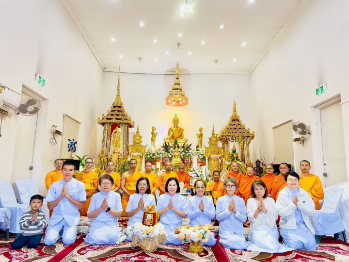 วัดพระธรรมกายนครซิดนีย์ ถวายกฐินสมทบ ณ วัดพระยอดแก้วธรรมยานาราม