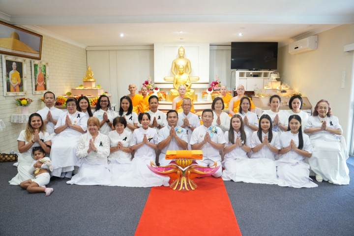 .วัดพระธรรมกายบริสเบน จัดพิธีทอดกฐินสามัคคี เพื่อติดตั้งระบบโซลาร์เซลล์