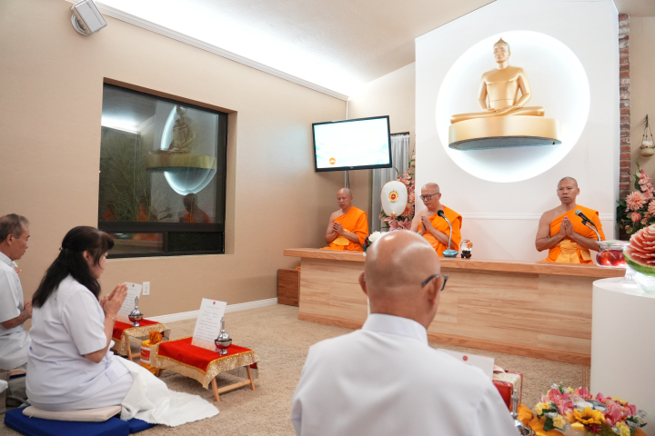 วัดพระภาวนาซานดิเอโก จัดงานบุญบูชาข้าวพระ