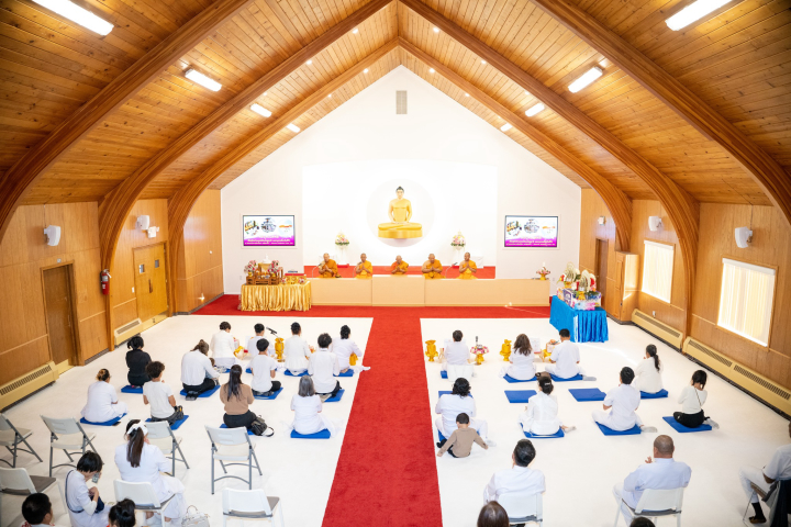 วัดพระธรรมกายมินเนโซตา จัดกิจกรรมงานบุญวันอาทิตย์