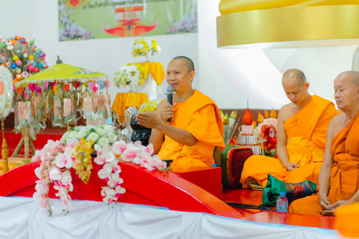 วัดแก้วสำเร็จ (ธุดงคสถานห้วยเม็ก) จัดพิธีทอดกฐินสามัคคี เพื่อสร้างอุโบสถและสร้างทุกสิ่ง