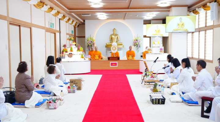 วัดพระธรรมกายนางาโน่ จัดงานบุญบูชาข้าวพระ